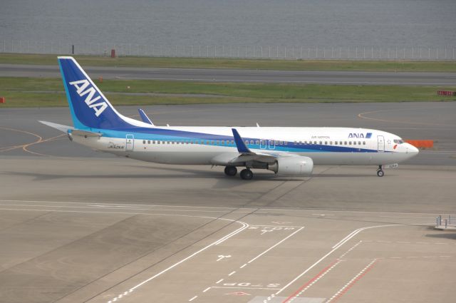 Boeing 737-800 (JA52AN) - Air Nippon Taxi at Haneda Intl Airport on 2008/10/4 ANA c/s