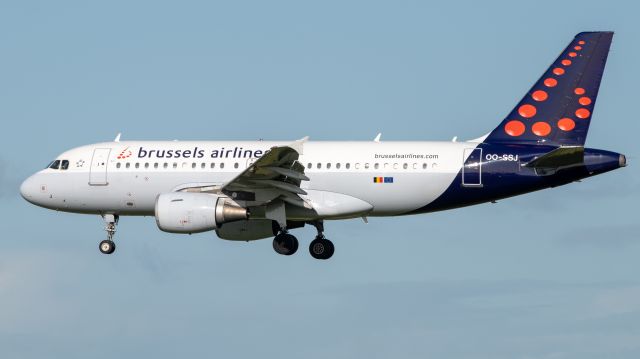 Airbus A319 (OO-SSJ)