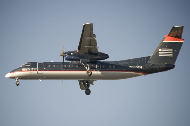 de Havilland Dash 8-100 (N330EN) - Seen at KBWI on 10/15/2011