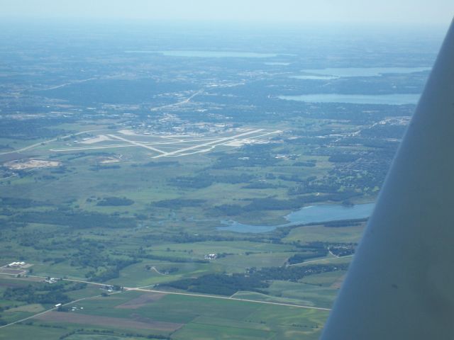 — — - KMSN northeast about 20 miles, and 5500