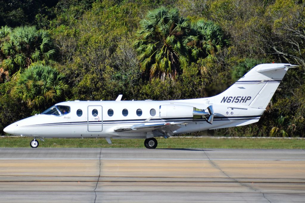 Beechcraft Beechjet (N615HP) - Hawker Beechcraft 400XP owned by Highwoods Properties arriving into Tampa International (TPA) on 11/10/2020