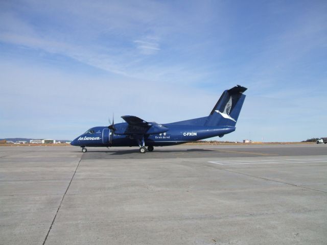 C-FXON — - Getting ready to depart  Goose Bay NL