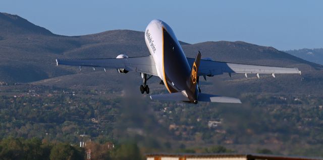 Airbus A300F4-600 (N142UP) - Outbound off 16L enroute to Muhammad Ali International (KSDF).