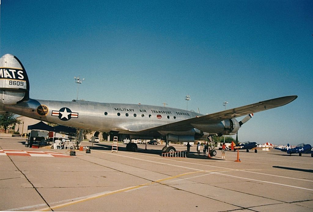 Lockheed EC-121 Constellation (N494TW) - Connie in MATS Marking at an EAA Fly In Air Show