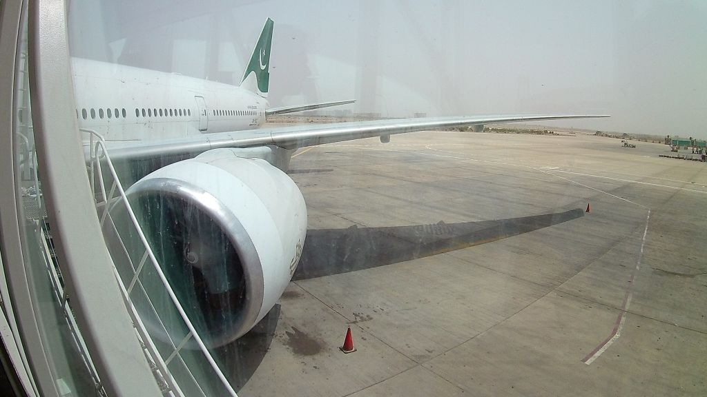 BOEING 777-200LR (AP-BGZ) - Gate View of this PIA Boeing 777-200LR