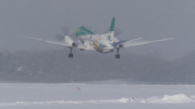 Saab 340 (JA01HC) - Hokkaido Air System / Saab340B/Plusbr /Jan.10.2016 Hakodate Airport [HKD/RJCH] JAPAN