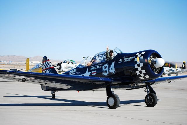 N694US — - North American SNJ-4 Texan N694US / WD-94 (cn 88-13627) Midnight Express  Nellis Air Force Base Aviation Nation 2009 Air Show  Photo: Tomas Del Coro 11-14-2009