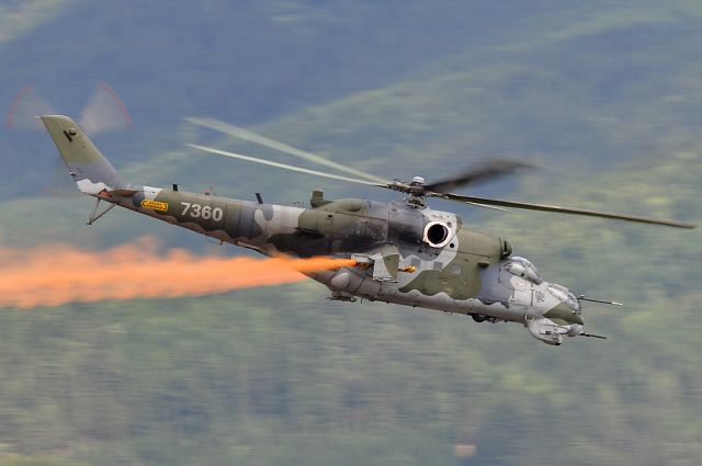 MIL Mi-25 (N7360) - 'Hind'