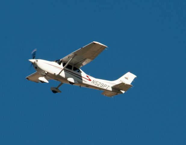 Cessna Skylane (N529PT) - Aircraft is on left cross wind from 27 at Carson City