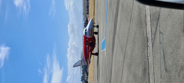 British Aerospace Jetstream Super 31 (LFT1) - LFT01 arriving Napier for Medical Transfer 