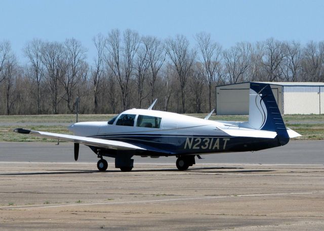 Mooney M-20 Turbo (N231AT) - At Downtown Shreveport.