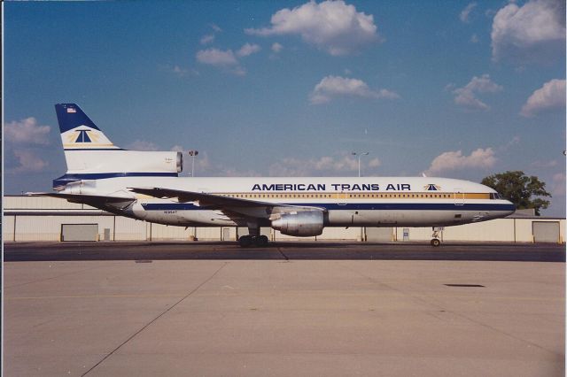 Lockheed L-1011 TriStar (N195AT) - Parked at the IAB ramp.