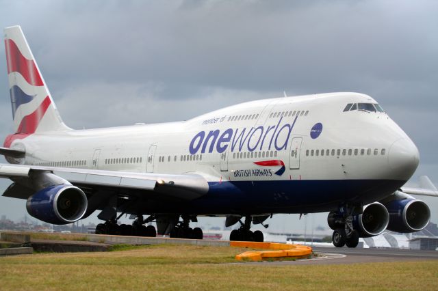 Boeing 747-400 (G-CIVK) - BA OneWorld livery