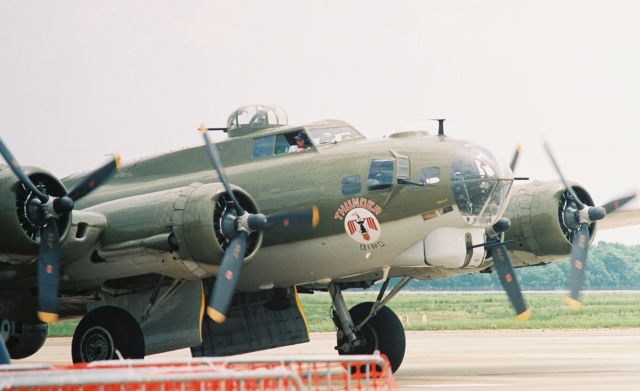 Boeing B-17 Flying Fortress (N900RW) - Vega built Boeing B-17G, "Thunderbird", N900RW, at the Barksdale AFB Airshow in May 2005.