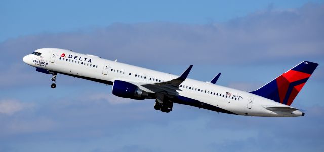 Boeing 757-200 (N694DL) - The Spirit of Freedom! Off to ATL, 12/10/17.