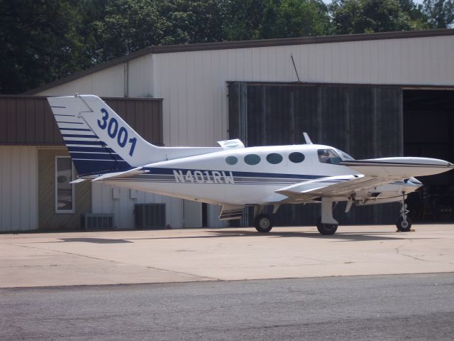 Cessna 402 (N401RW) - Cessna 402 owned by 3001 Aerial Imagery parked on their ramp