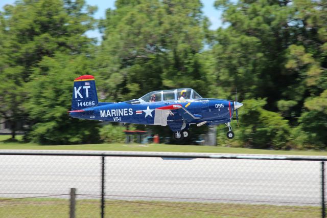 Beechcraft Bonanza (36) (N245Z) - N245Z Departing Spruce Creek Airport