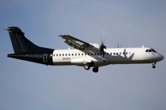 Aerospatiale ATR-72-500 (ZK-MCB) - on 11 July 2019