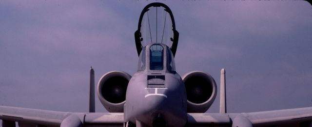 Fairchild-Republic Thunderbolt 2 — - warthog close to the border us air force a-10 June 1979