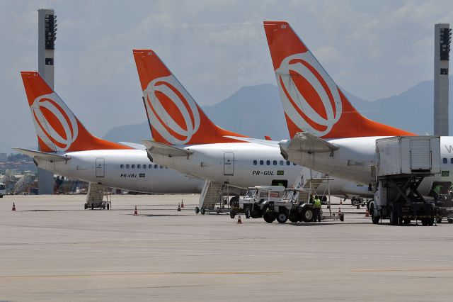 Boeing 737-700 (PR-GUL) - GOL fleet,old colorsbr /(PR-VBX, PR-GUL, PR-VBJ