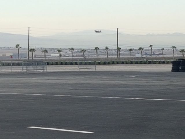McDonnell Douglas F-15 Eagle — - F-15's taking off from Nellis as seen from Las Vegas Motor Speedway