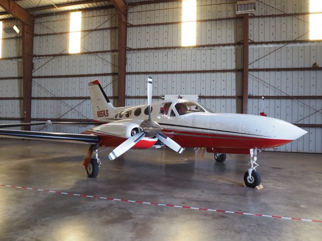 Cessna 421 (N85KS) - July 9, 2021, Tyler Pounds Field, Tyler, Texas