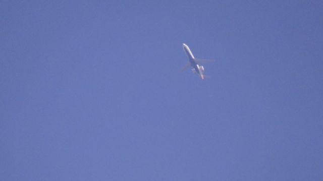 Canadair Regional Jet CRJ-200 (N8688C) - Endeavor air flying to Grand Forks over Fargo at 11,000 feet.