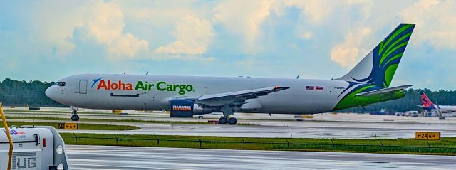 BOEING 767-300 (N566NC) - N566NC Boeing 767-3BG(ER)(BCF) Aloha Air Cargo s/n 30566 - Southwest Florida International Airport (KRSW)br /Fort Myers, Floridabr /Photo: Deborah Del Coro br /August 21, 2024br /(TDelCoro)