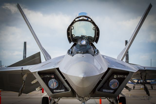 Lockheed F-22 Raptor — - F-22 Parked at MCAS