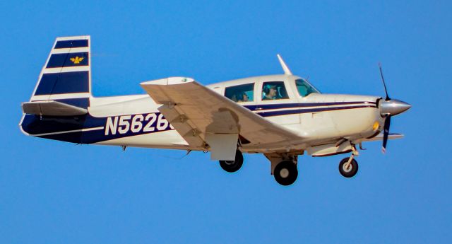 Mooney M-20 (N5626Q) - N5626Q 1965 MOONEY M20E s/n 669 - North Las Vegas Airport (IATA: VGT, ICAO: KVGT, FAA LID: VGT)br /Photo: Tomás Del Corobr /November 17, 2018