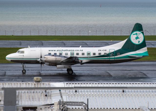 ZK-CIE — - One of the last of the CV580s remaining in the Chathams Fleet. 