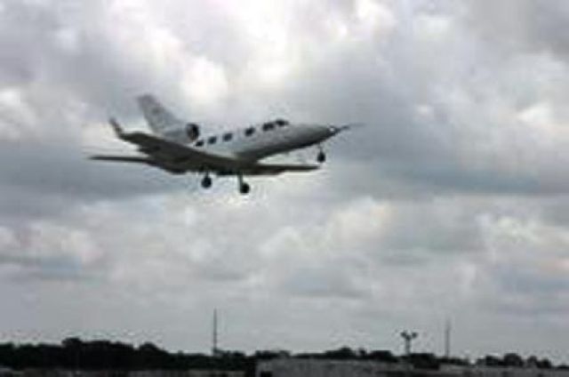 N360PJ — - First Flight Piper Jet 7/30/08, Dave Schwartz, Chief Engineering Tet Pilot at controls