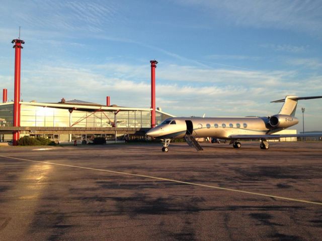 Gulfstream Aerospace Gulfstream V (D-AJJK) - Gulfstream G550 Rouen