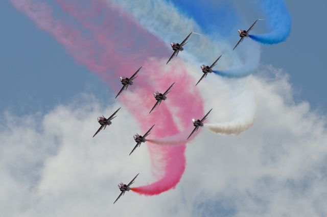 Boeing Goshawk — - Red Arrows - Koksijde airshow 2011