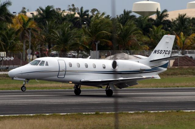 Cessna Citation Excel/XLS (N507CS) - Seen here on 19-Feb-08 since reregistered N528VP.