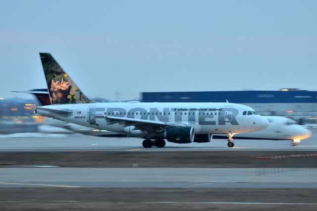 Airbus A318 (N804FR) - 16 March 2010