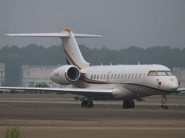 Bombardier Global Express (M-LLIN) - Photo taken on Jun 27, 2023.