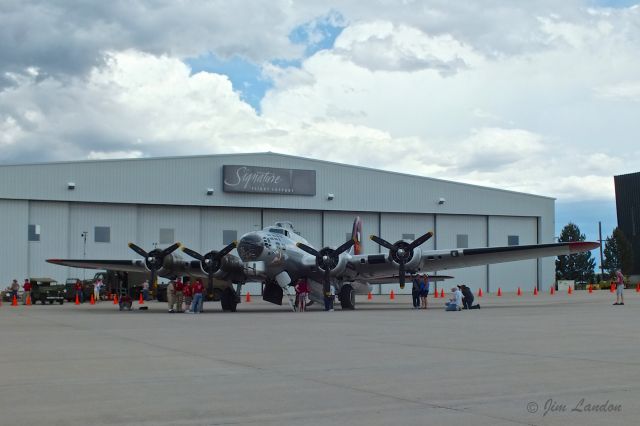 2102516 — - I am a volunteer for Wings Over the Rockies Air and Space Museum, Denver, CO. - a sponsor of the B-17 stopover in Denver.