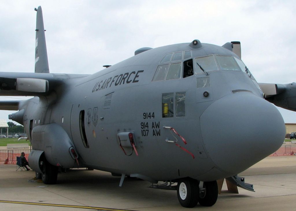 Lockheed C-130 Hercules (91-9144) - At Barksdale Air Force Base.