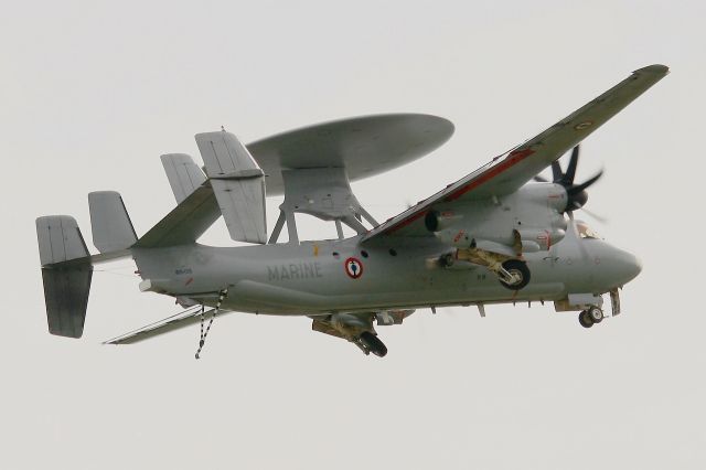 Grumman E-2 Hawkeye (FNY1) - French Naval aviation Northrop-Grumman E-2C Hawkeye, Solo Display, Lann Bihoué Naval Air Base (LFRH - LRT) Open day 2012