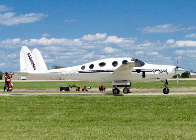 RUTAN Boomerang (N24BT) - AirVenture 2015