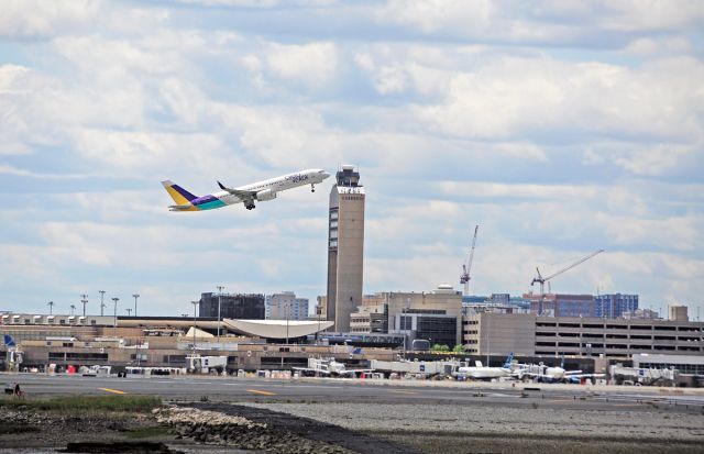 Boeing 757-200 (D4-CCH) - Bayswater Street East Boston Ma 02128