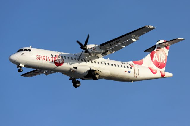 ATR ATR-72 (SP-SPC) - Photo taken on January 7, 2022.