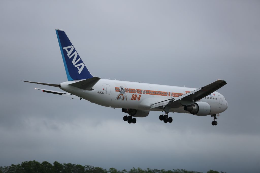 BOEING 767-300 (JA604A) - 15 June 2016:HND-HKD.