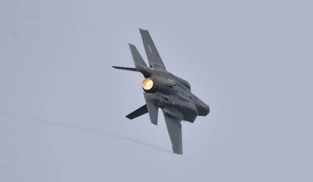 Lockheed F-35C (11-5037) - Flying at Airventure 2017