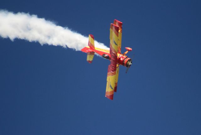 AMU7699 — - Gene Soucy and his Grumman Showcat at Airventure 2017, Wittman Regional Airport, Oshkosh, WI, July 28, 2017.