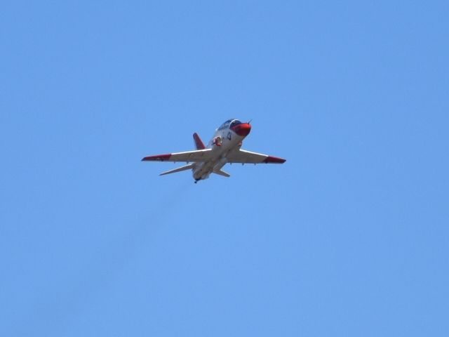 — — - T-45 Goshawk departing