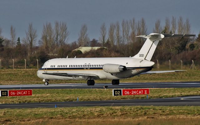 16-0051 — - usn c-9b 160051 lining up for dep from shannon 9/2/14.