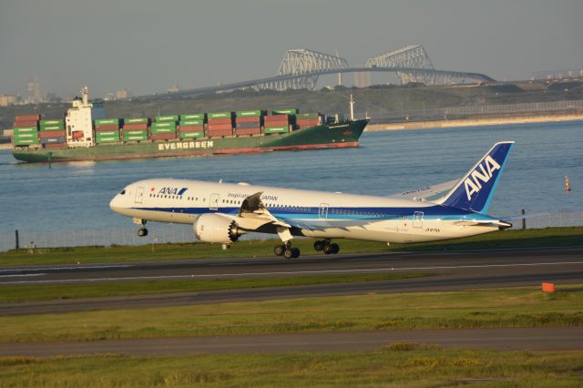 Boeing 787-8 (JA876A) - Oct.15.2016br /RWY34R Take off !!