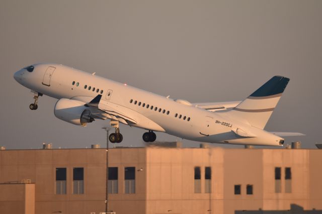 Airbus A220-100 (9H220CJ) - 5-R 02-06-24